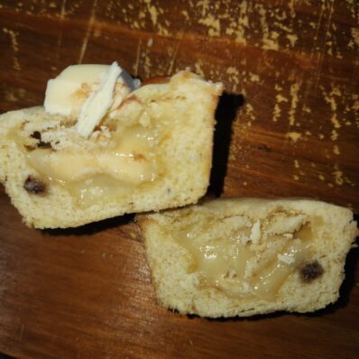 White Chocolate Fudge Biscuit Pie